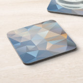 Dessous-de-verre Motif abstrait frais de triangle (Côté gauche)
