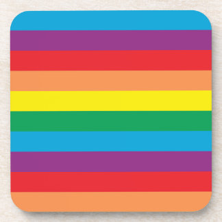 Dessous-de-verre Motif arc-en-ciel simple