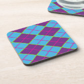 Dessous-de-verre Motif Argyle Classique (Côté gauche)
