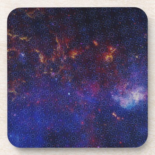 Dessous-de-verre Motif Atom (Devant)