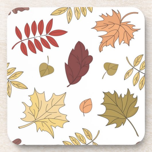 Dessous-de-verre Motif automne (Devant)