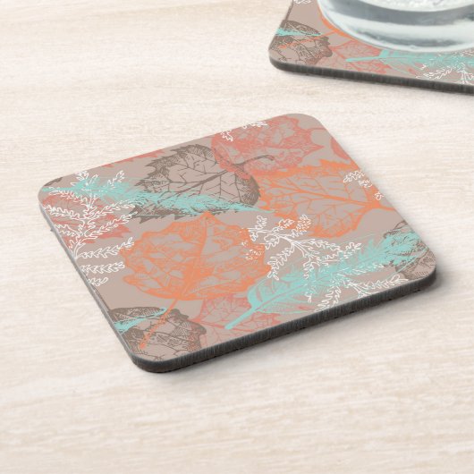 Dessous-de-verre Motif automne (Côté gauche)