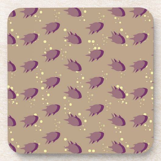 Dessous-de-verre motif avec des poissons (Devant)