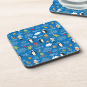 Dessous-de-verre motif avec le thème de mer (Côté gauche)