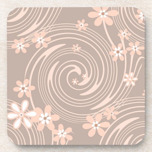 Dessous-de-verre Motif beige (Devant)