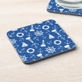 Dessous-de-verre Motif bleu de mer (Côté gauche)
