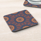 Dessous-de-verre Motif Boho Bloom Mandala (Côté gauche)