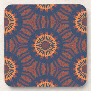 Dessous-de-verre Motif Boho Bloom Mandala