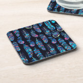 Dessous-de-verre Motif Boho Feather (Côté gauche)