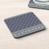 Dessous-de-verre Motif brocart (Côté gauche)