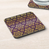 Dessous-de-verre Motif brocart (Côté gauche)