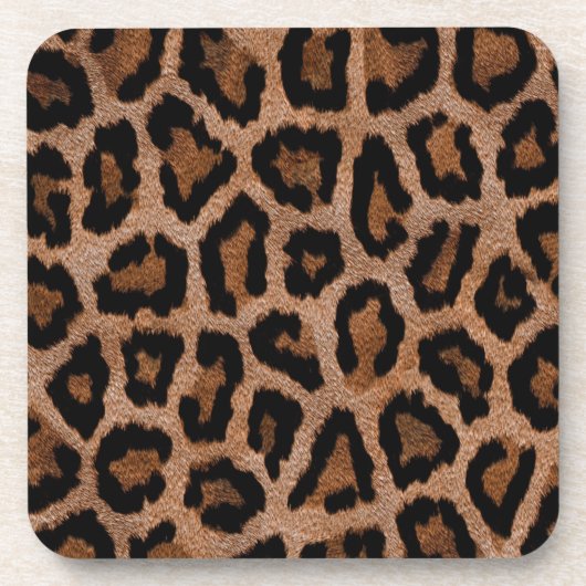 Dessous-de-verre Motif Brown de poster de animal (Devant)