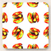 Dessous-de-verre Motif Burger (Devant)