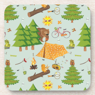 Dessous-de-verre Motif campant