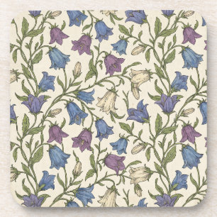 Dessous-de-verre Motif Campanule Bleue - Botanique Florale Esthétiq