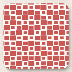 Dessous-de-verre Motif Carré rétro