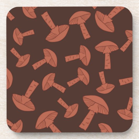 Dessous-de-verre Motif champignon (Devant)