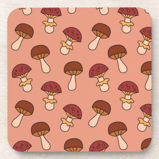 Dessous-de-verre Motif champignon (Devant)