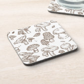 Dessous-de-verre Motif champignon (Côté gauche)