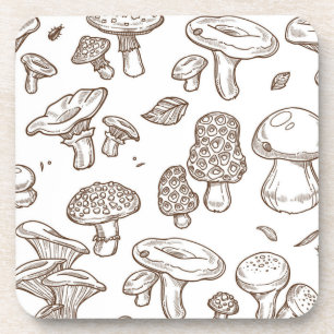 Dessous-de-verre Motif champignon