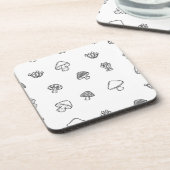Dessous-de-verre Motif champignon (Côté gauche)
