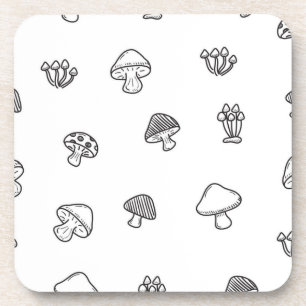 Dessous-de-verre Motif champignon