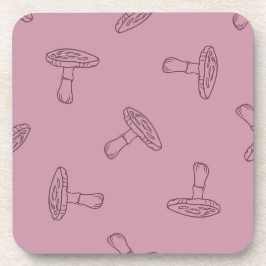 Dessous-de-verre Motif champignon (Devant)