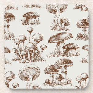 Dessous-de-verre Motif champignon