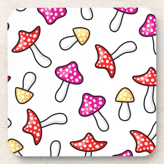 Dessous-de-verre Motif champignon (Devant)