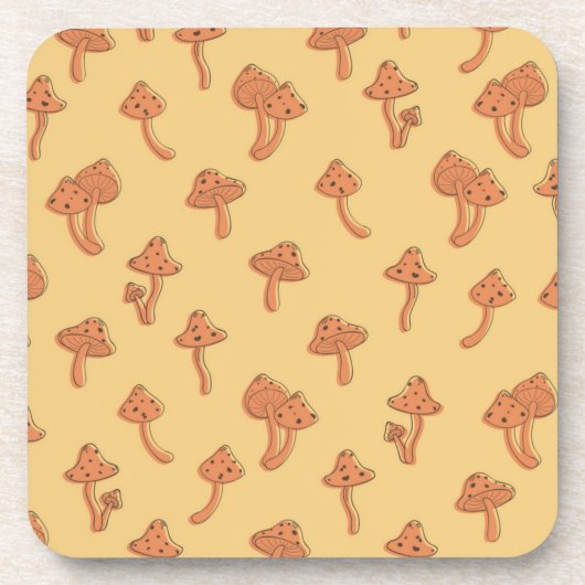 Dessous-de-verre Motif champignon (Devant)