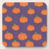 Dessous-de-verre Motif Citrouille Purple Fall (Devant)