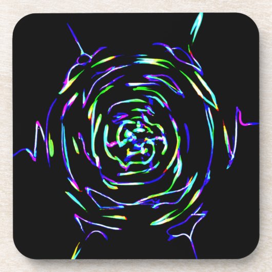 Dessous-de-verre Motif coloré (Devant)