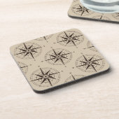 Dessous-de-verre Motif Compass de navigation (Côté gauche)