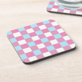 Dessous-de-verre Motif damier (Côté gauche)