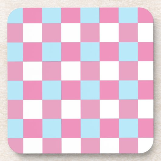 Dessous-de-verre Motif damier (Devant)