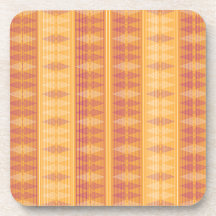 Motif d'art optique géométrique orange et magenta 