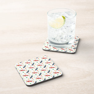 Dessous-de-verre Motif de baies, framboise, myrtille, fruit