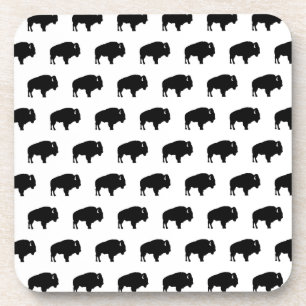 Dessous-de-verre motif de bison