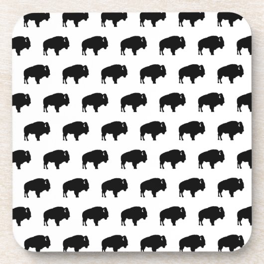 Dessous-de-verre motif de bison (Devant)