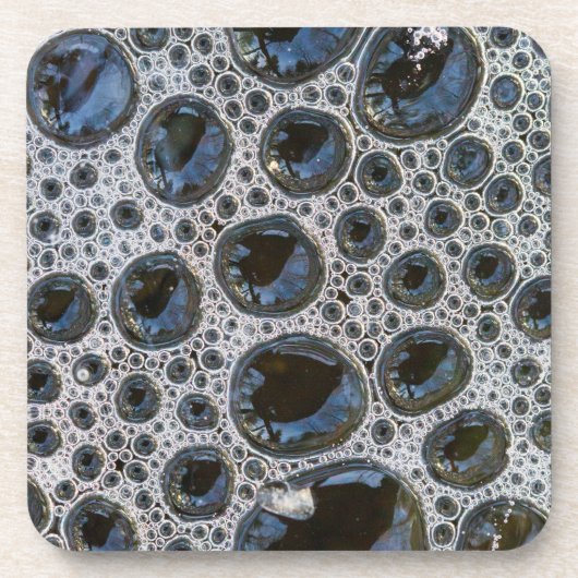 Dessous-de-verre Motif de bulle abstrait (Devant)