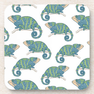 Dessous-de-verre Motif de caméléon
