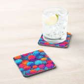 Dessous-de-verre Motif de cercle vibrant (Côté Droit)