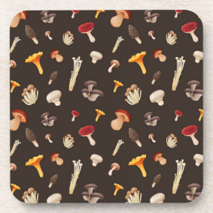Dessous-de-verre Motif de champignons