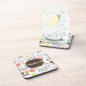 Dessous-de-verre Motif de chats mignons (Côté Droit)