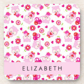 Dessous-de-verre Motif De Chouettes, Chouettes Mignonnes, Chouettes (Devant)