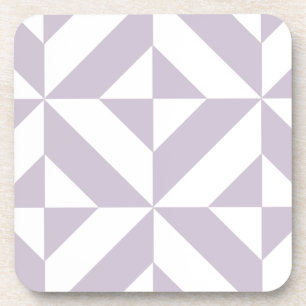 Dessous-de-verre Motif de cube de pale Cool géométrique