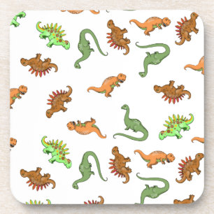 Dessous-de-verre Motif de dinosaure mignon