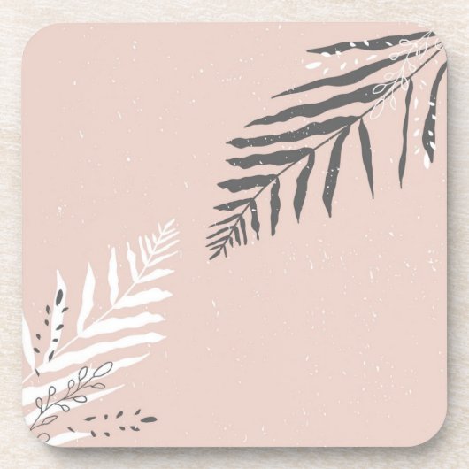 Dessous-de-verre Motif de feuilles (Devant)