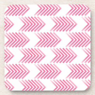 Dessous-de-verre Motif de flèche Tribal Rose