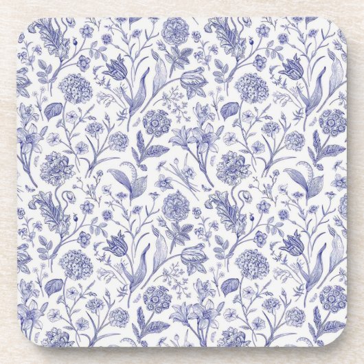 Dessous-de-verre Motif de fleurs (Devant)